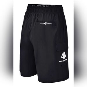 Alpha Prime Microfiber Shorts - Black